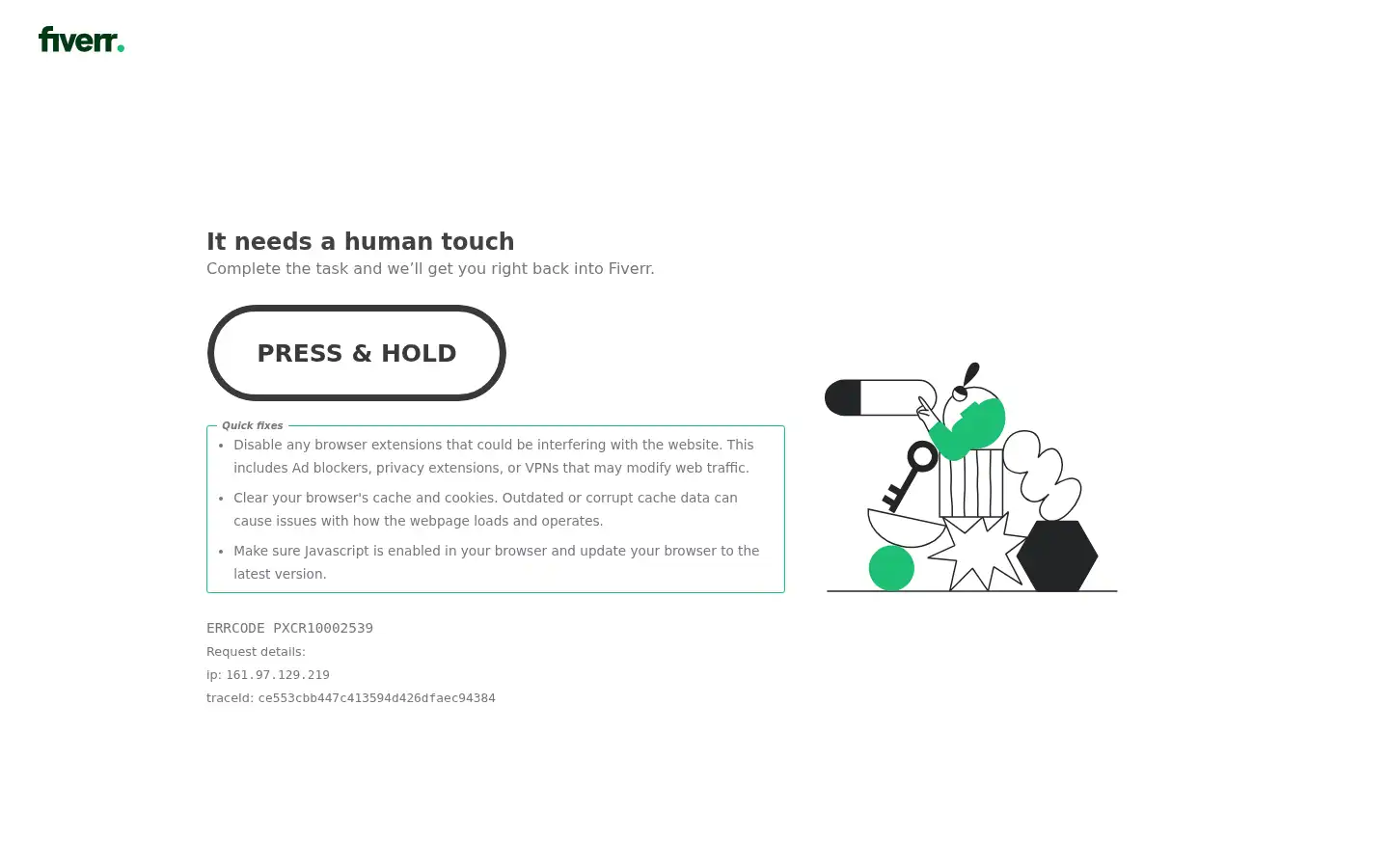 Screenshot of fiyver.com