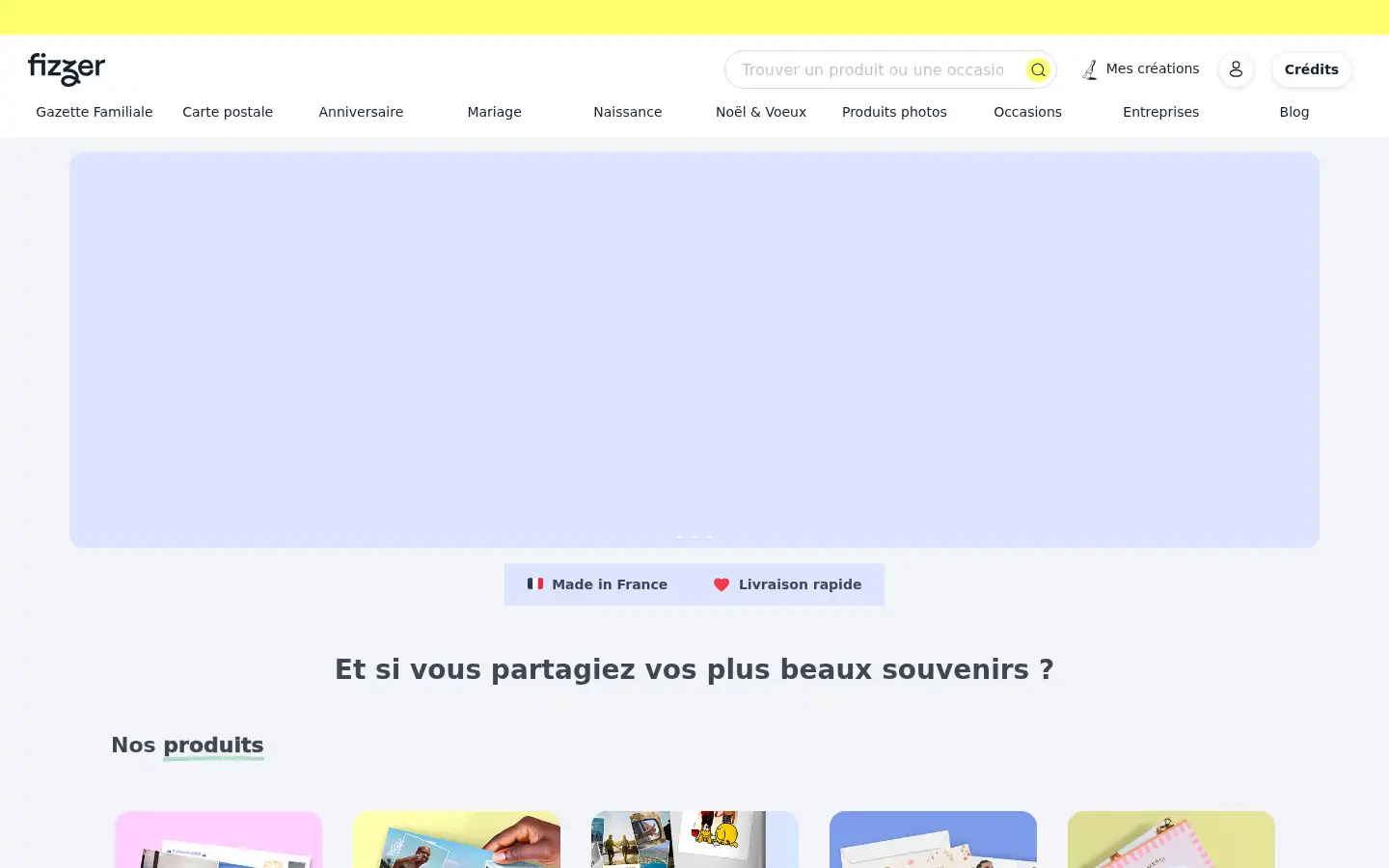 Screenshot of fizzer.com