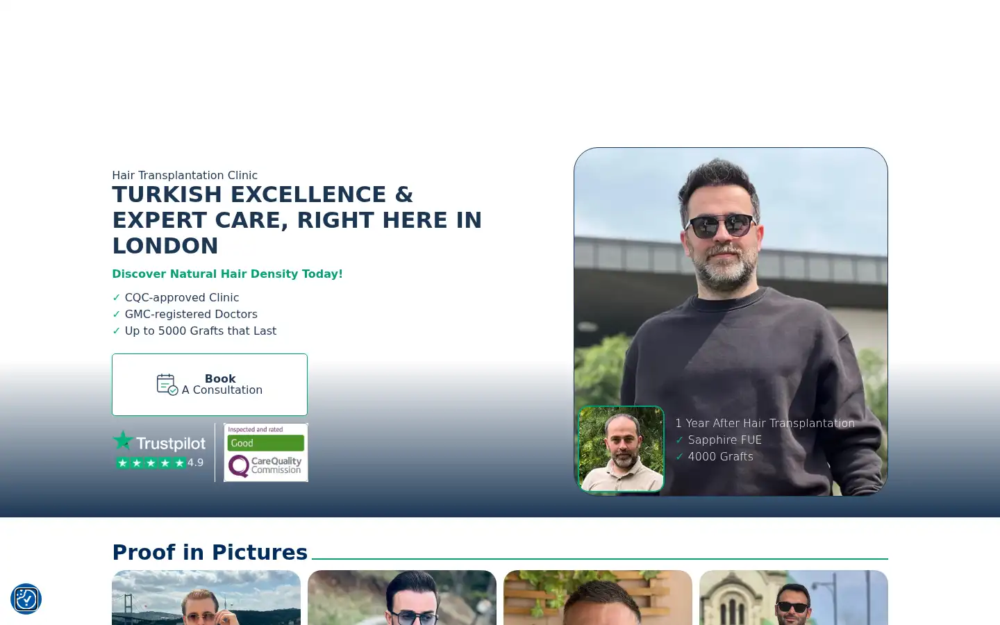 Screenshot of fksclinic.co.uk