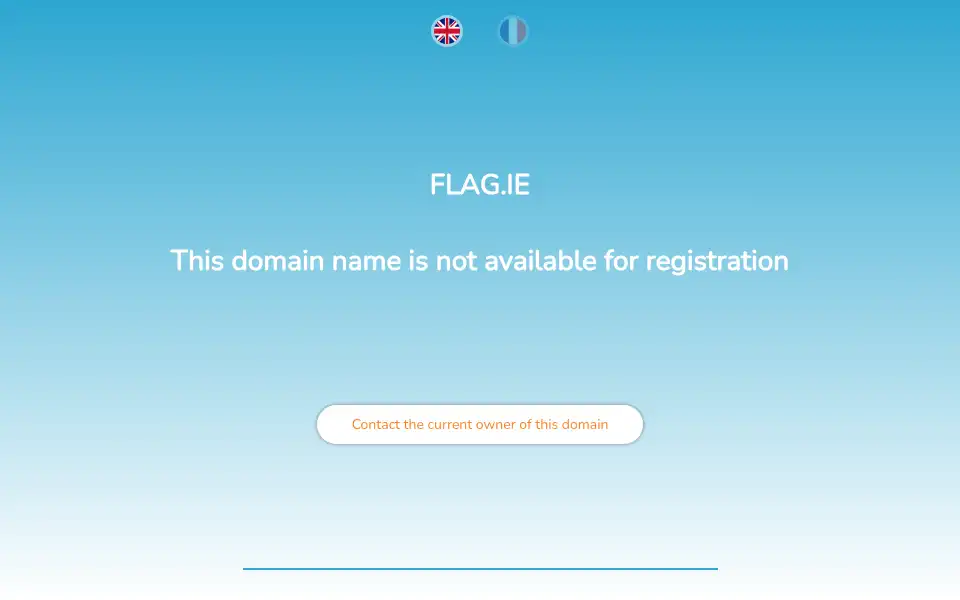 Screenshot of flag.ie