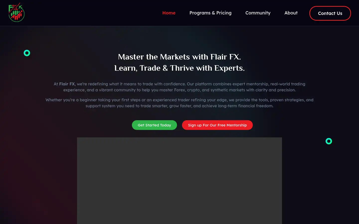 Screenshot of flairfx.org