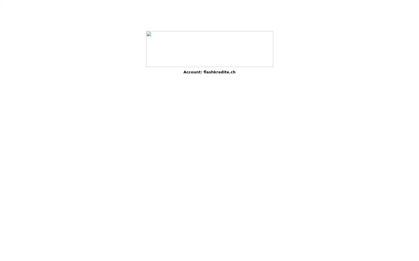 Screenshot of flashkredite.ch