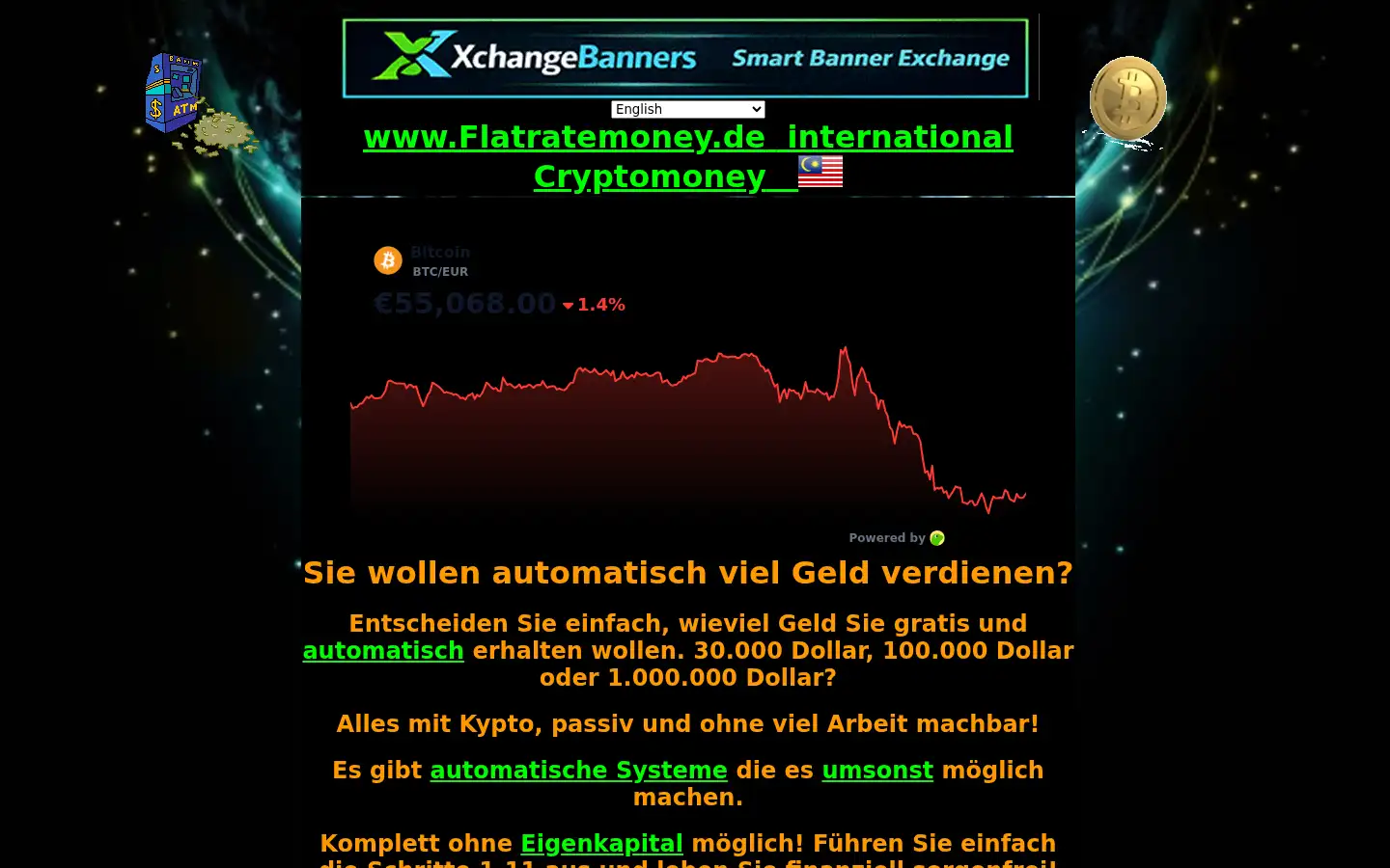 Screenshot of flatratemoney.de
