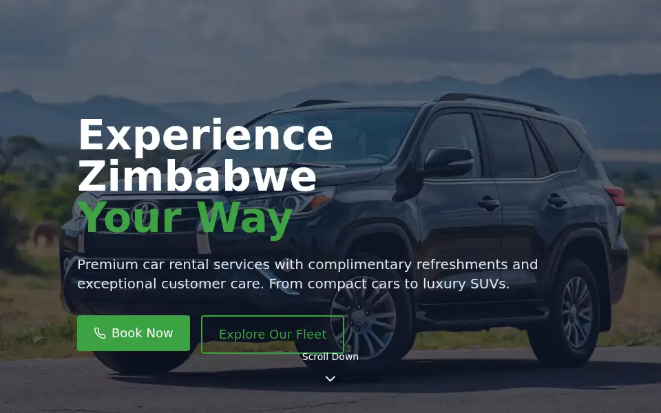 Screenshot of flavourcarrental.com