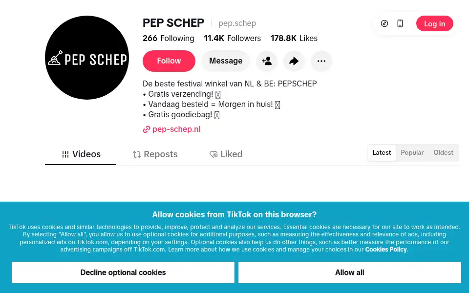 Screenshot of fleeqers.com