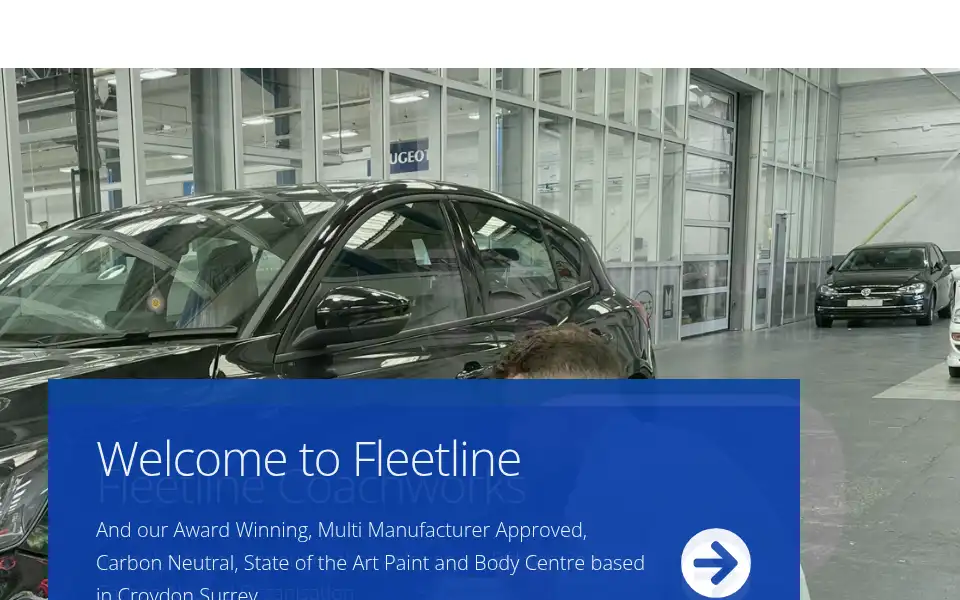 Screenshot of fleetline.co.uk