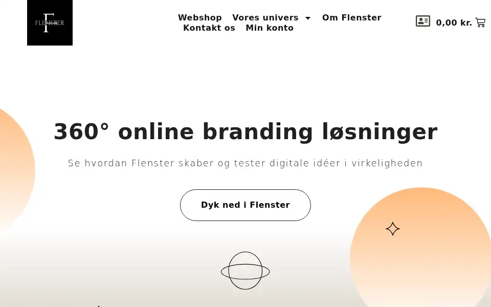 Screenshot of flenster.dk