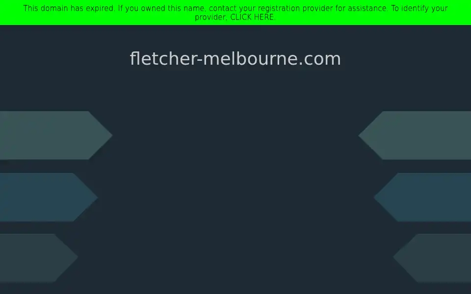 Screenshot of fletcher-melbourne.com