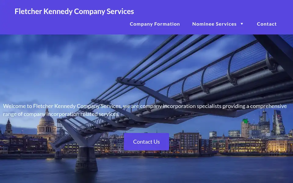Screenshot of fletcherkennedy.com