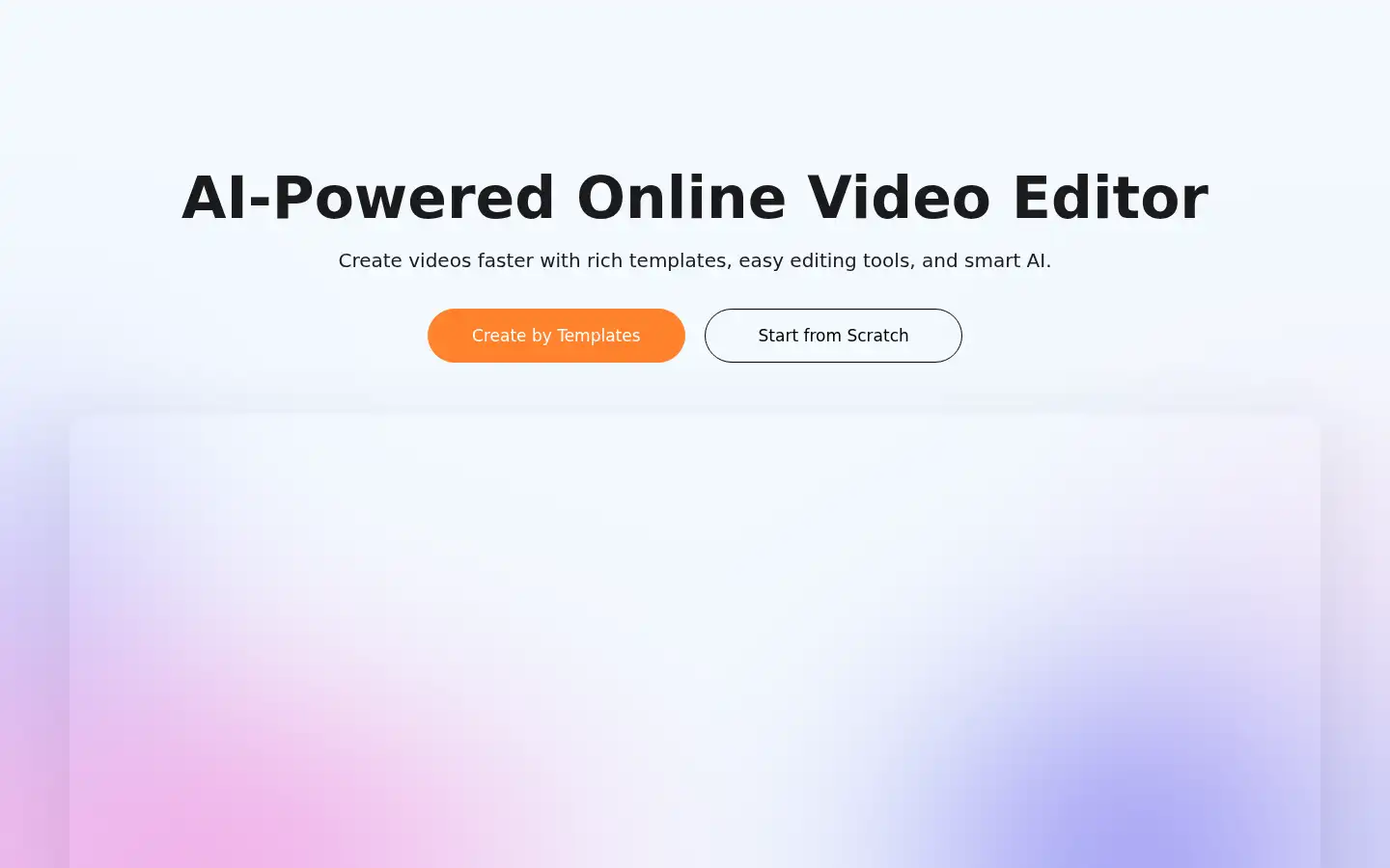 Screenshot of flexclip.com