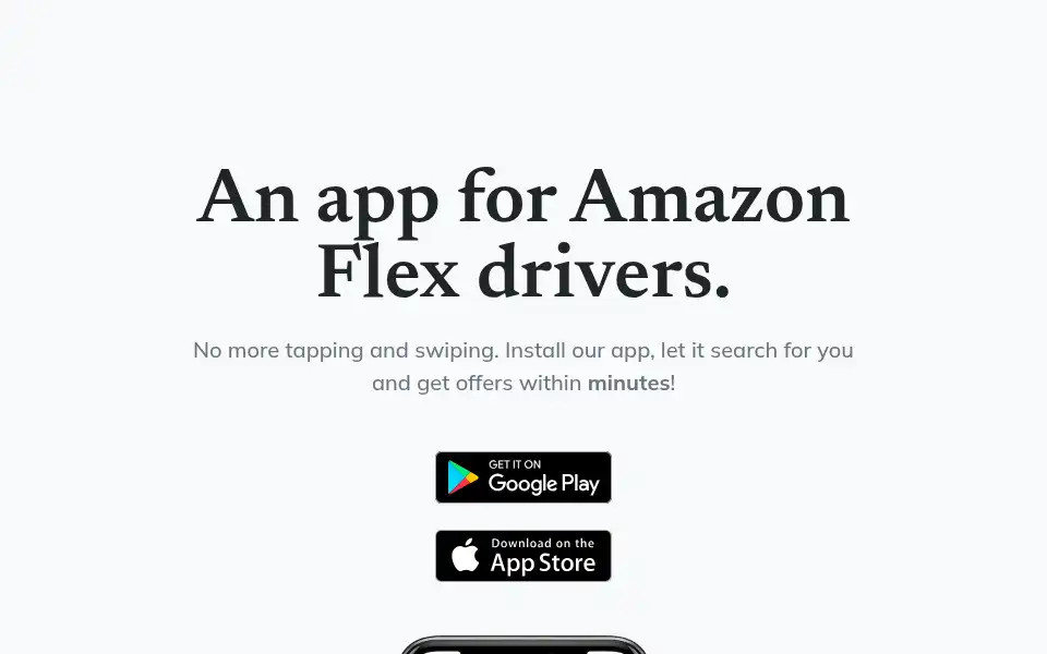 Screenshot of flexer-app.com