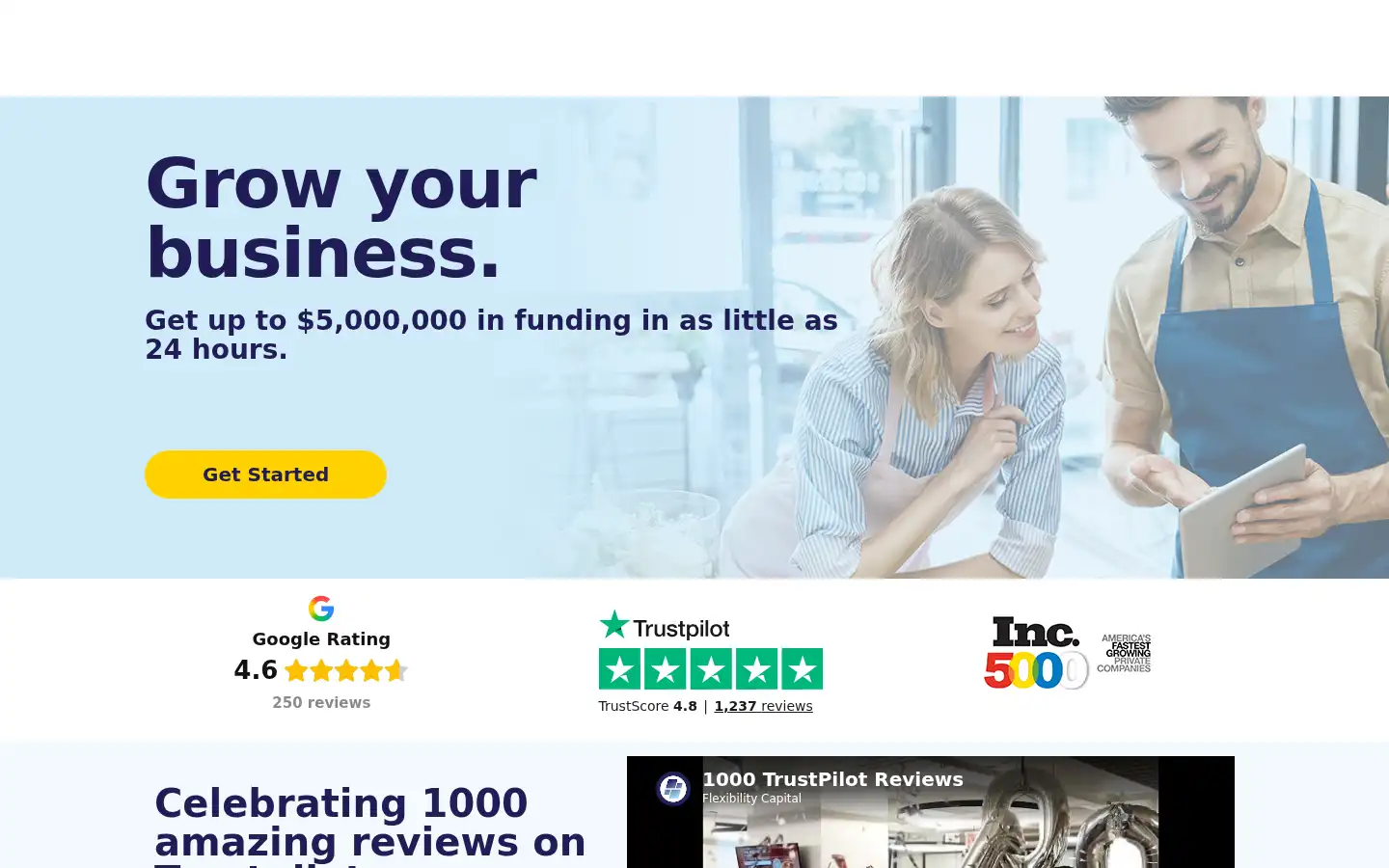 Screenshot of flexibilitycapital.com