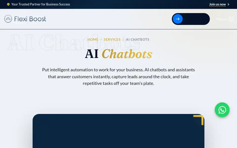 Screenshot of flexiboost.ie