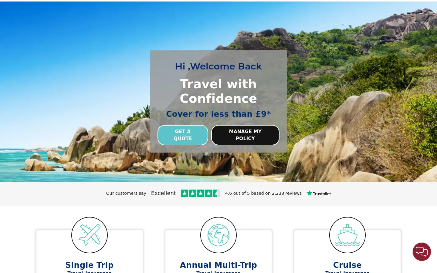 Screenshot of flexicover.co.uk