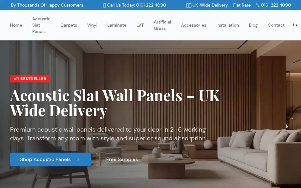 Screenshot of flexifloors.co.uk