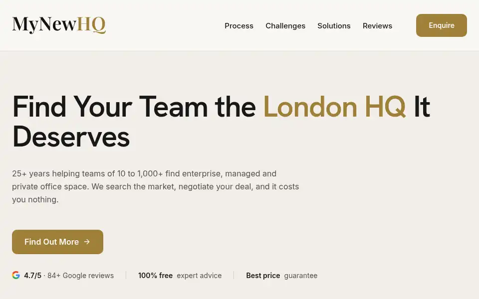 Screenshot of flexioffices.com
