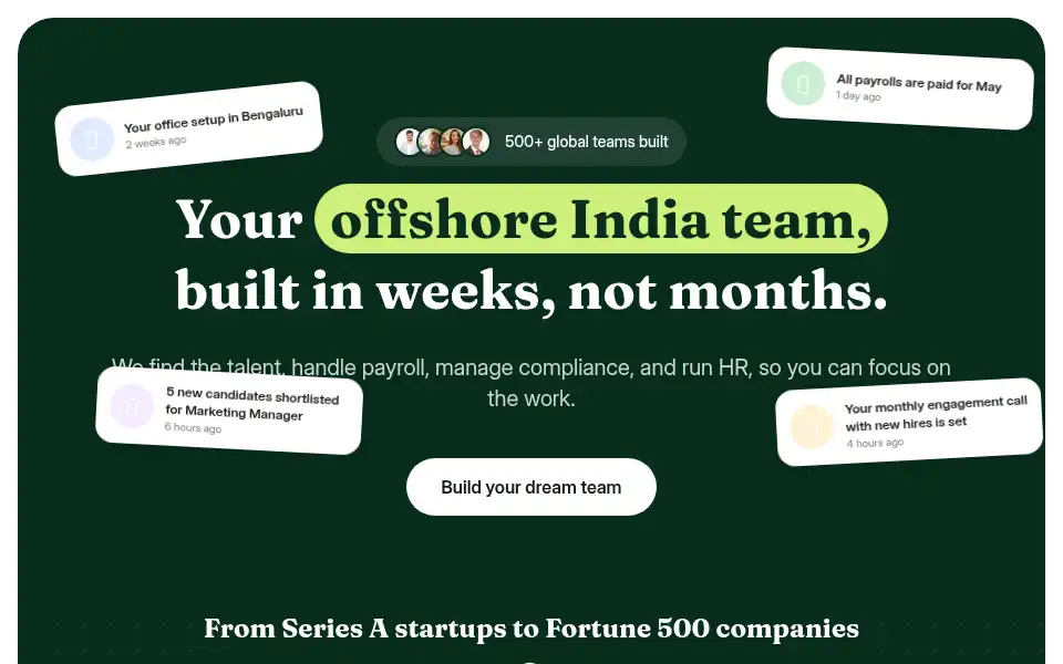 Screenshot of flexiple.com