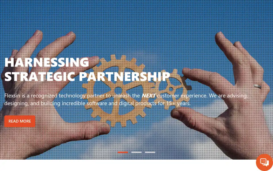 Screenshot of flexsin.com