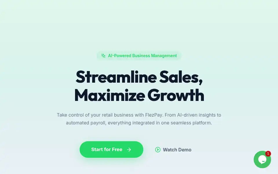 Screenshot of flezpay.com
