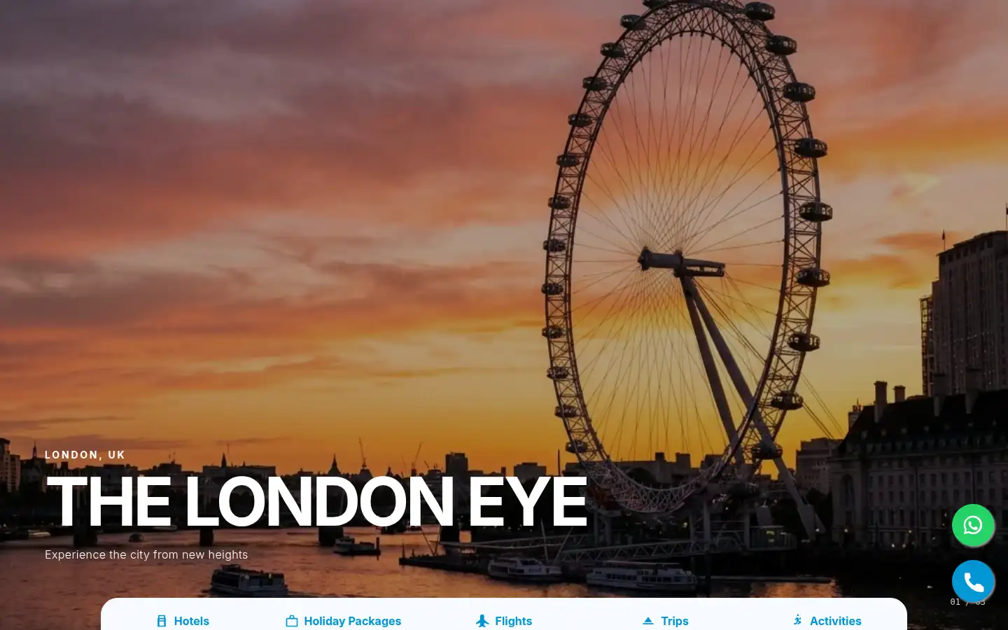 Screenshot of flightnest.uk