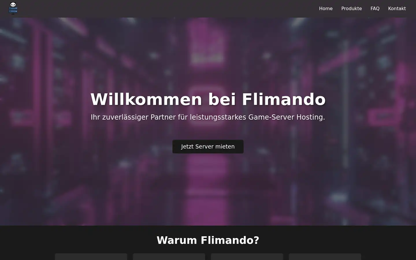 Screenshot of flimando.com