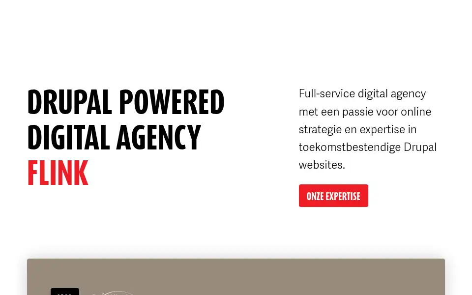 Screenshot of flink.nl