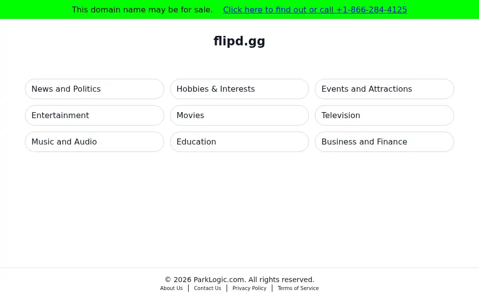 Screenshot of flipd.gg
