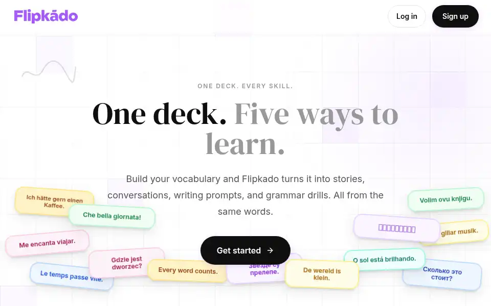 Screenshot of flipkado.com