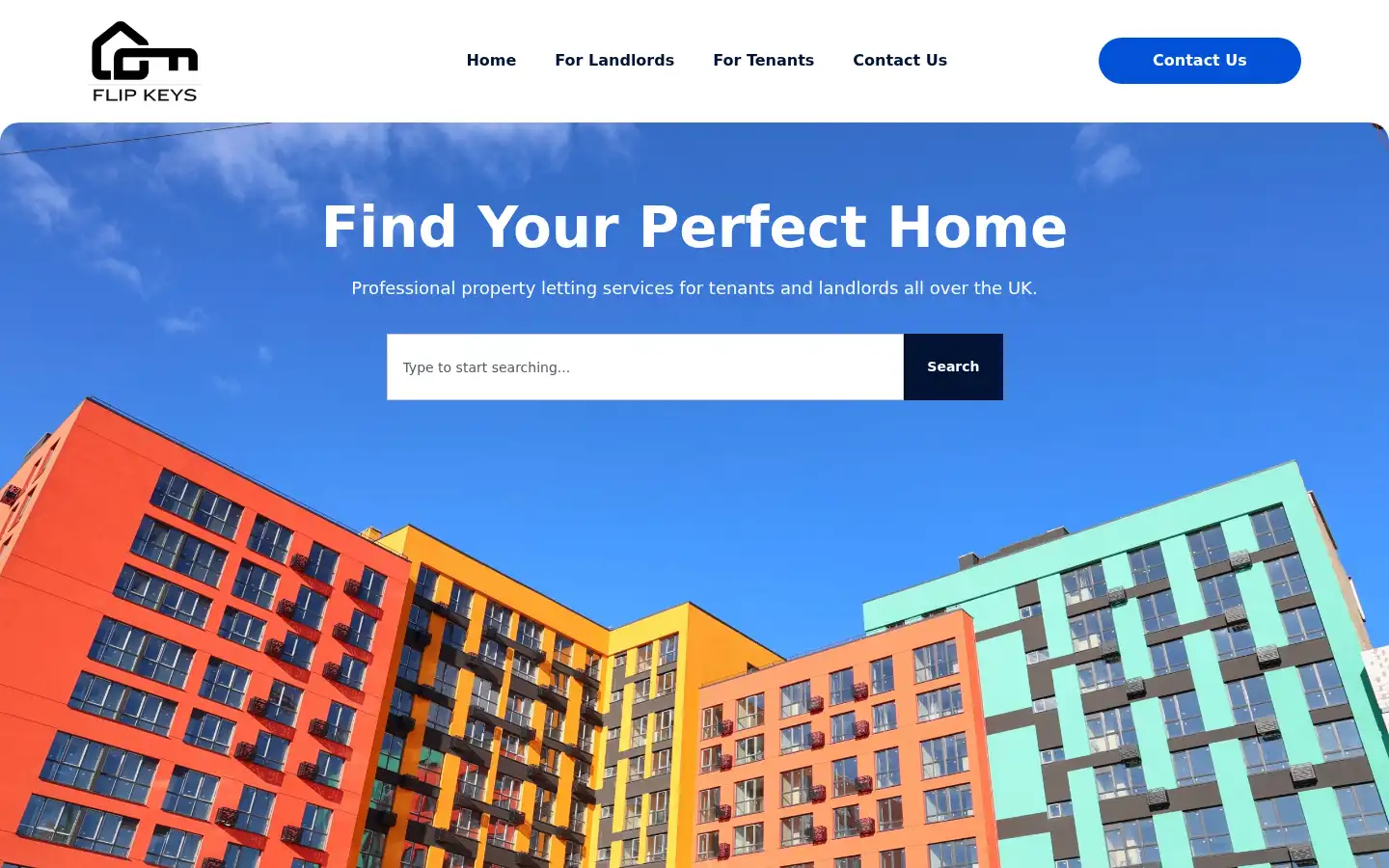 Screenshot of flipkeys.co.uk