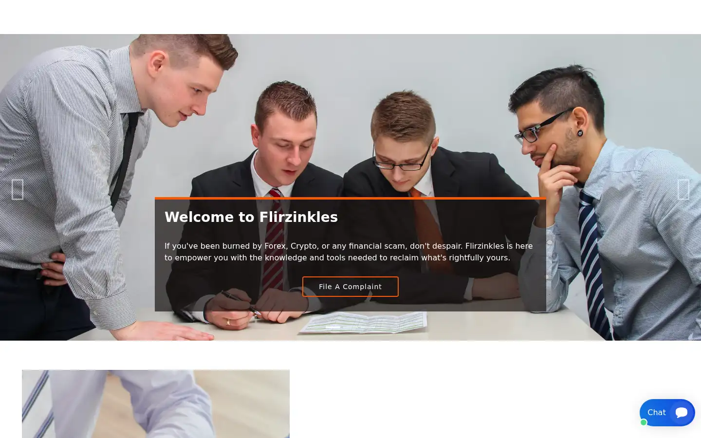 Screenshot of flirzinkles.com
