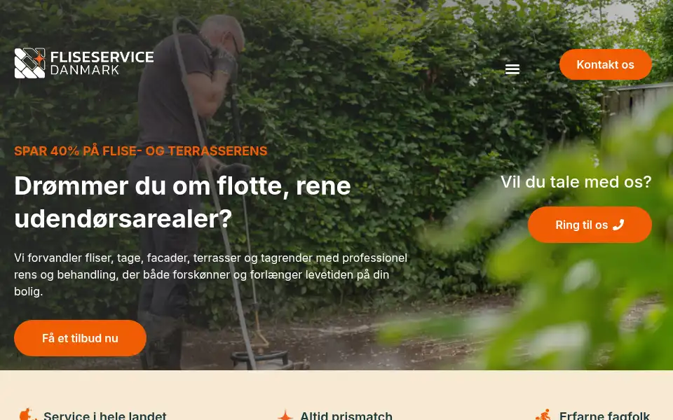 Screenshot of flisedan.dk