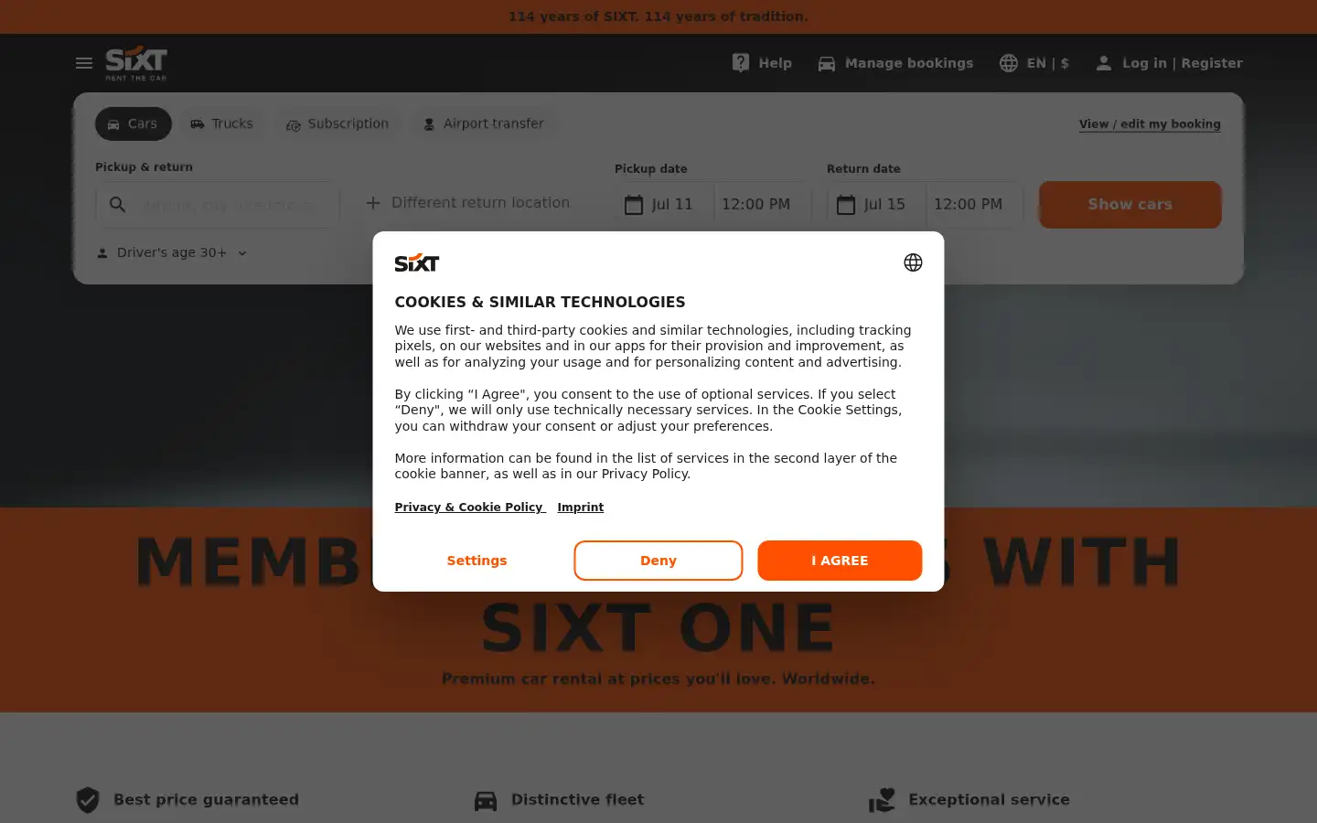 Screenshot of flizzr.com