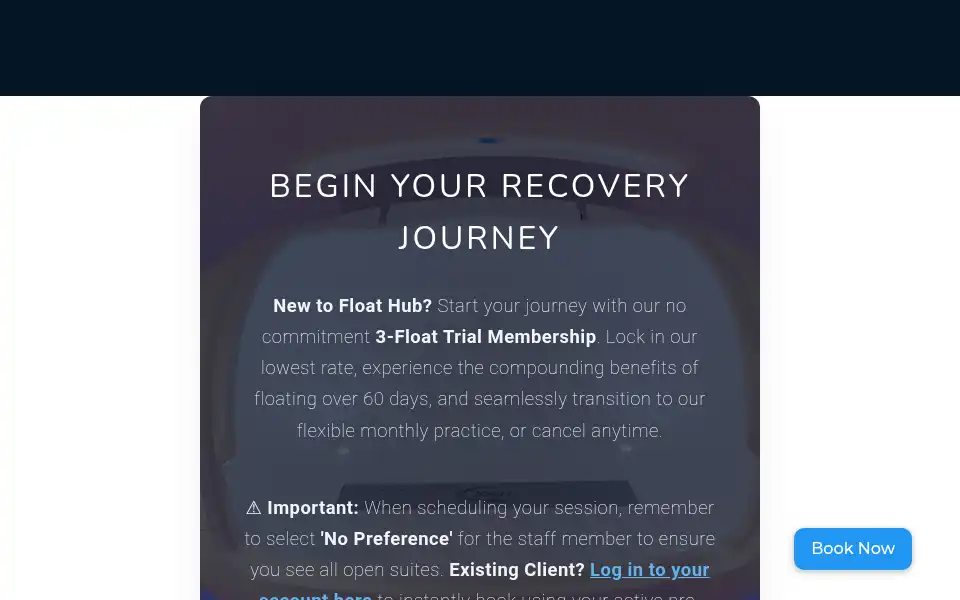 Screenshot of floathub.co.uk