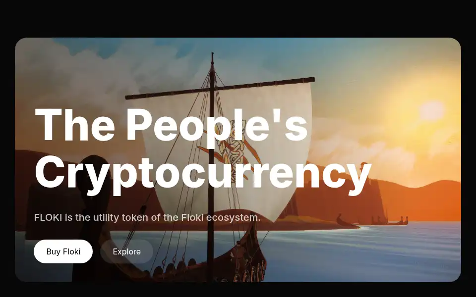 Screenshot of floki.com