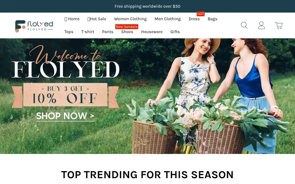 Screenshot of flolyed.com