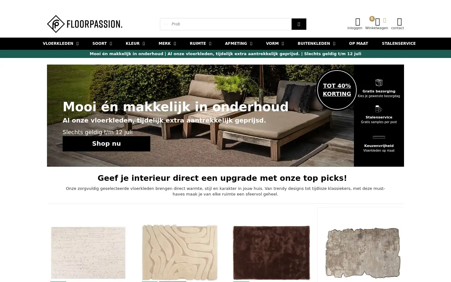 Screenshot of floorpassion.nl