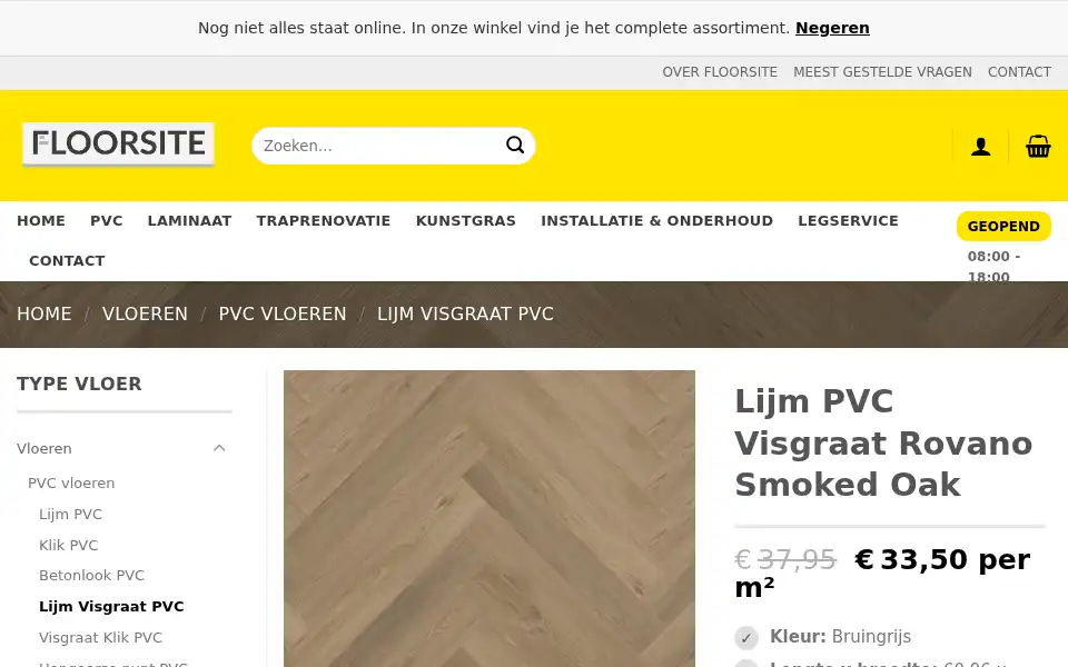 Screenshot of floorsite.nl