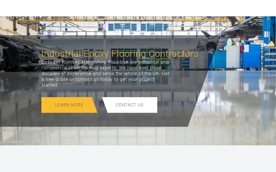 Screenshot of floortrak.co.uk