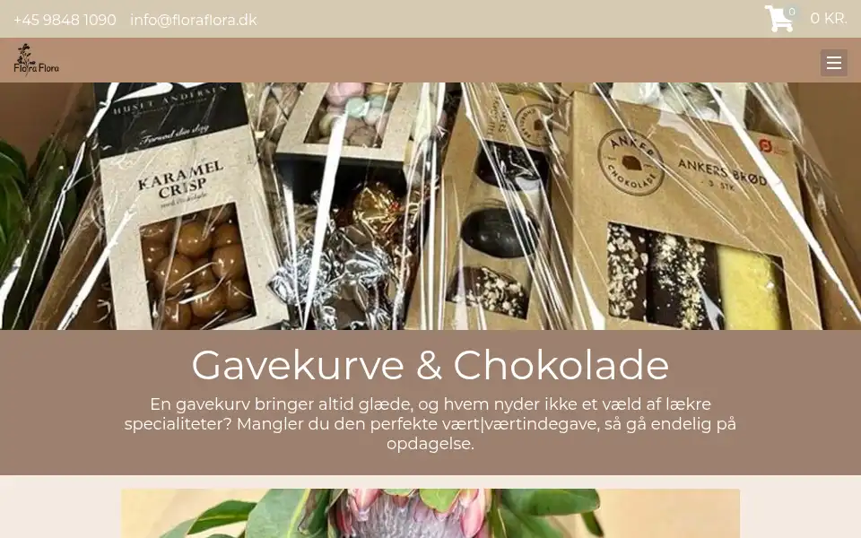 Screenshot of floraflora.dk