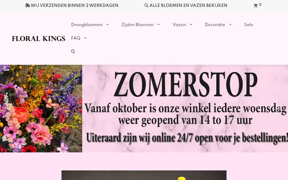 Screenshot of floralkings.nl