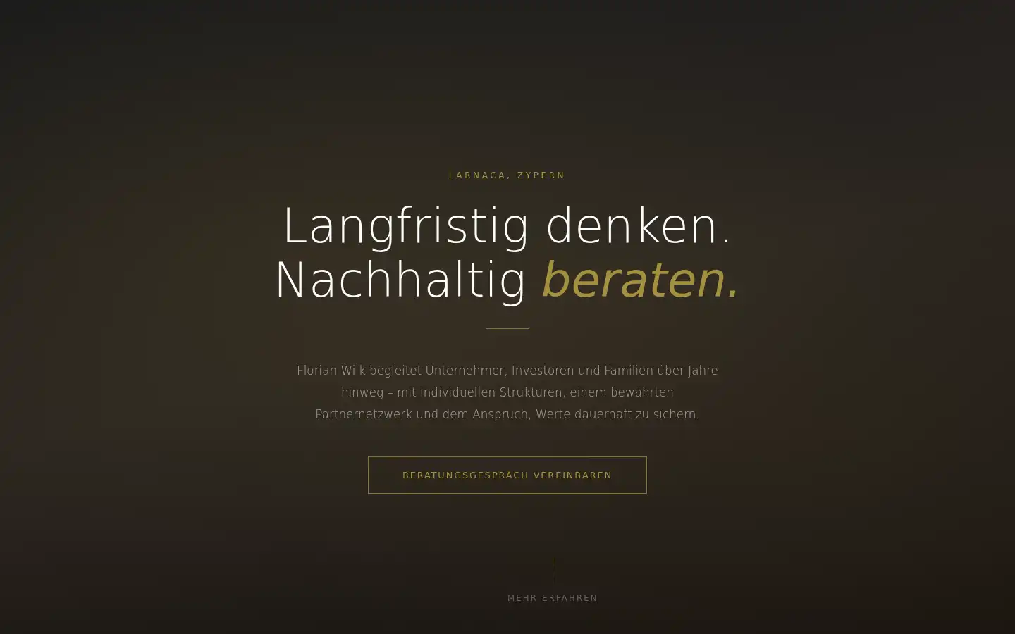 Screenshot of florian-wilk-zypern.de