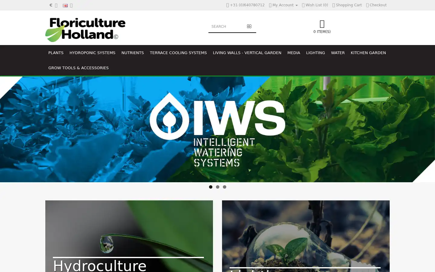 Screenshot of floriculture-holland.com