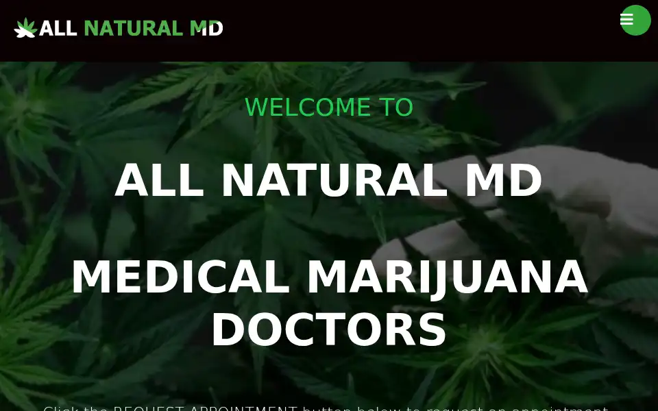 Screenshot of floridasmedicalmarijuana.com