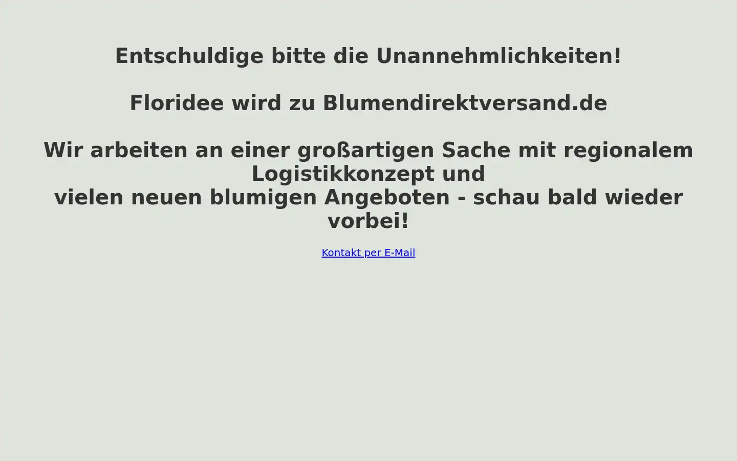Screenshot of floridee.de