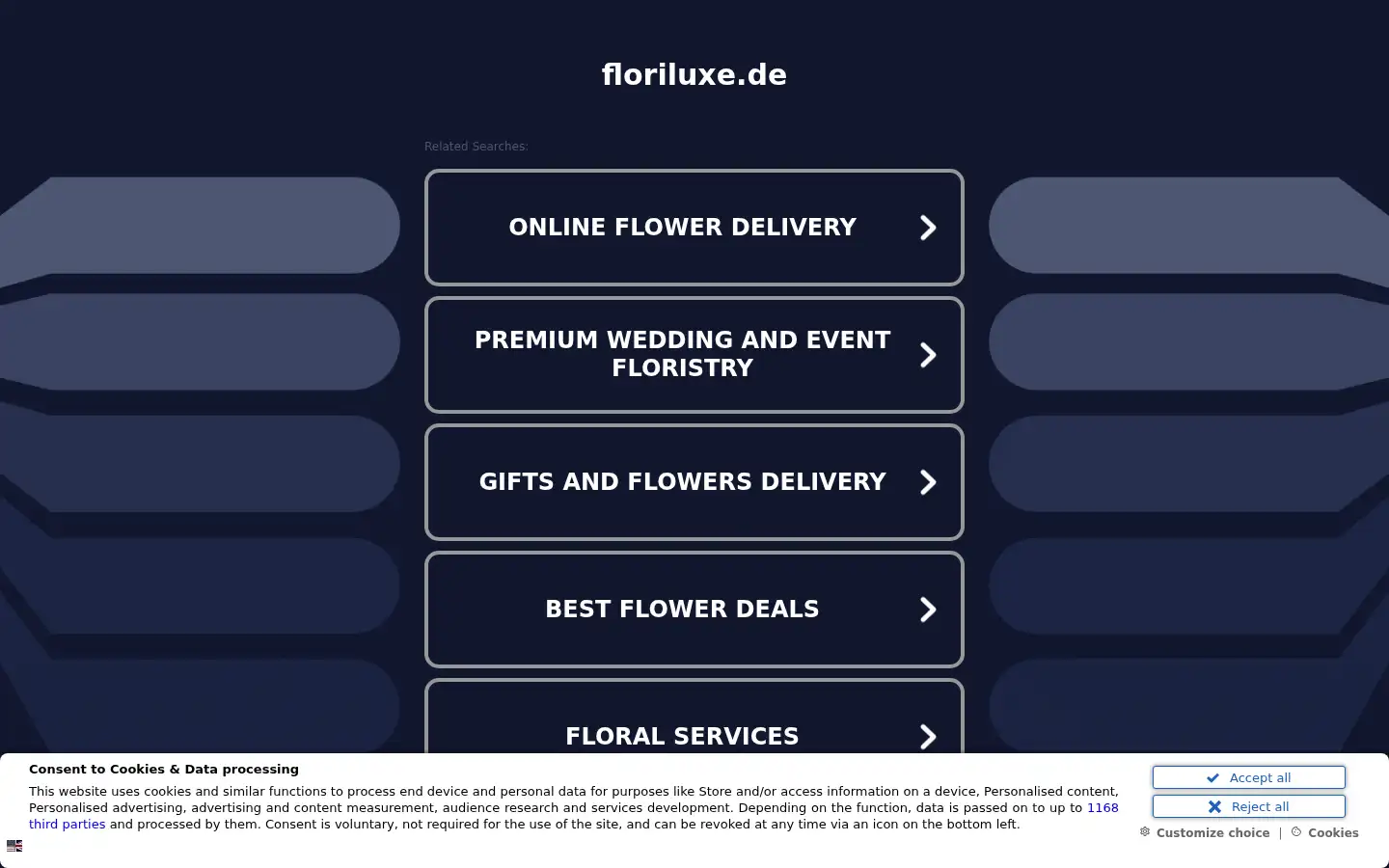 Screenshot of floriluxe.de