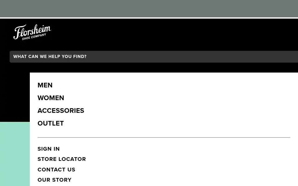 Screenshot of florsheim.co.nz