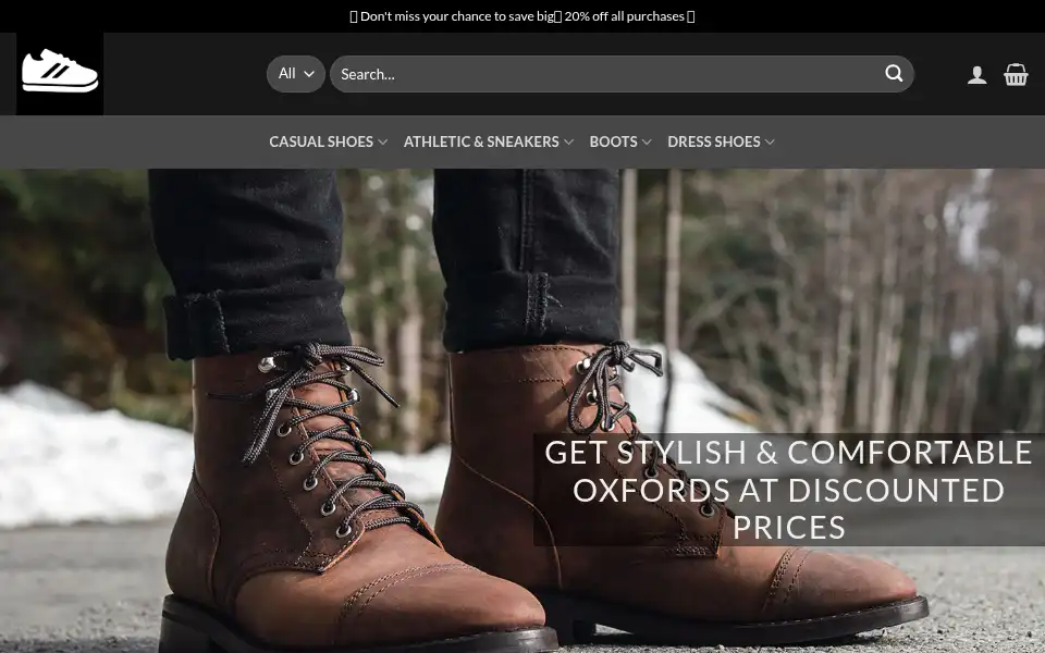 Screenshot of florsheimshop.com