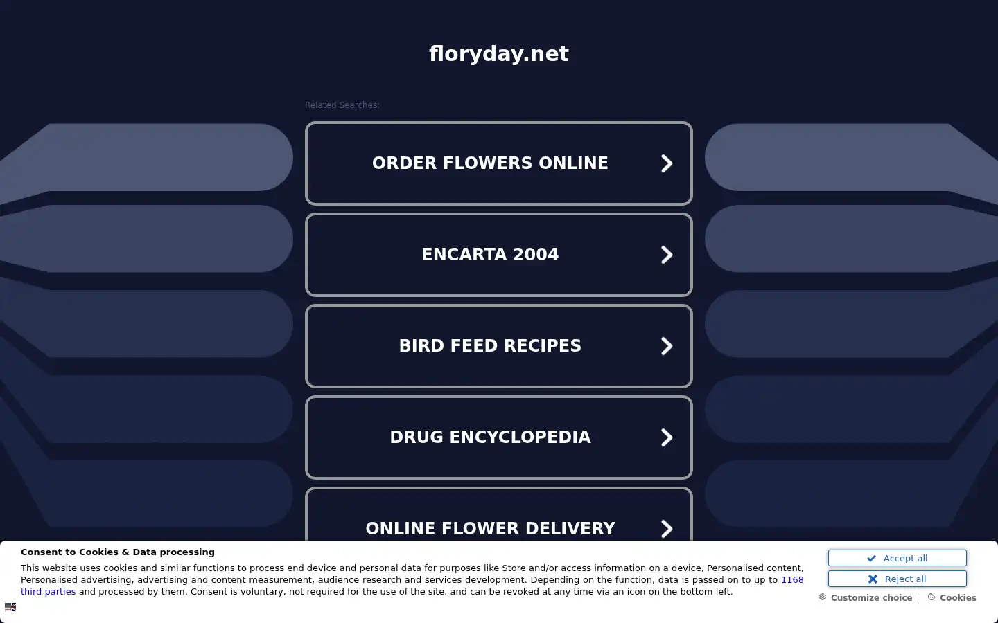 Screenshot of floryday.net