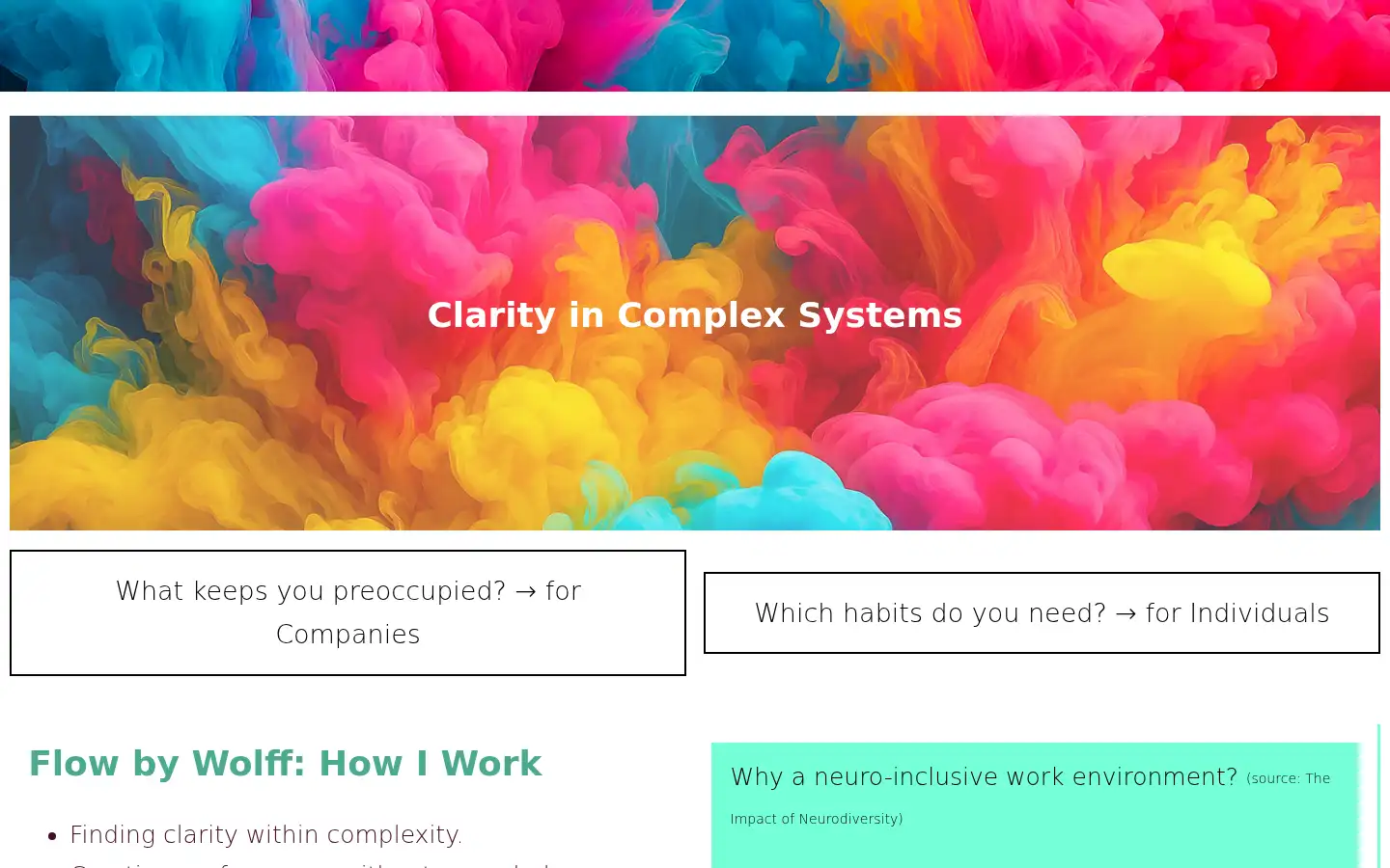 Screenshot of flowbywolff.eu