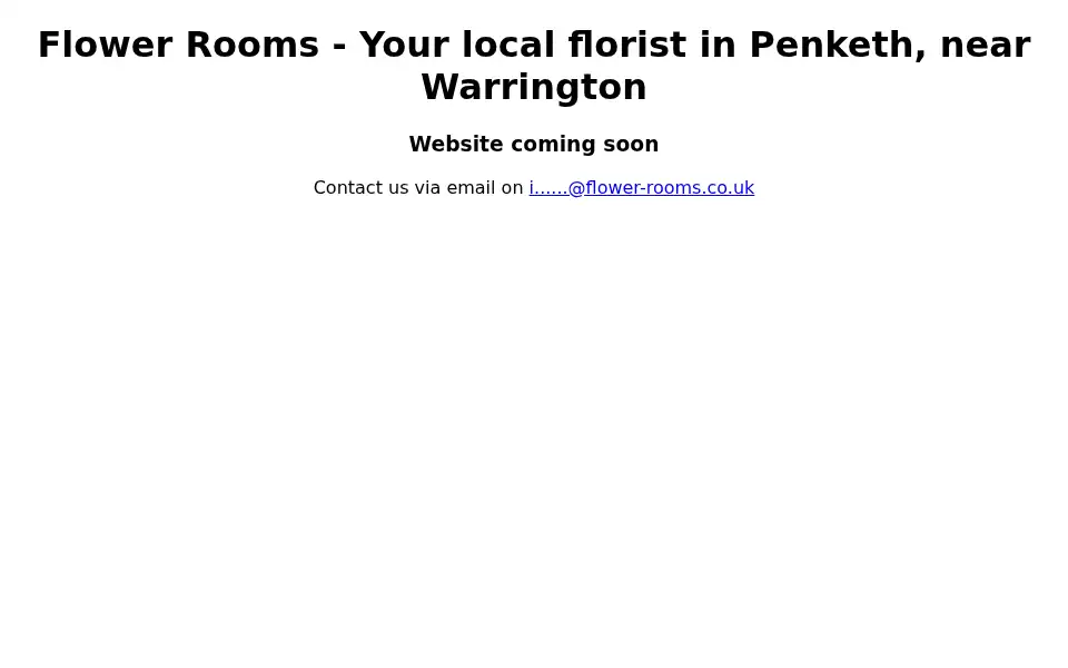 Screenshot of flower-rooms.co.uk